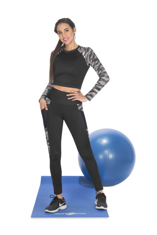 Evandra Shiny high-waisted leggings including tummy control technology –  evandra.au